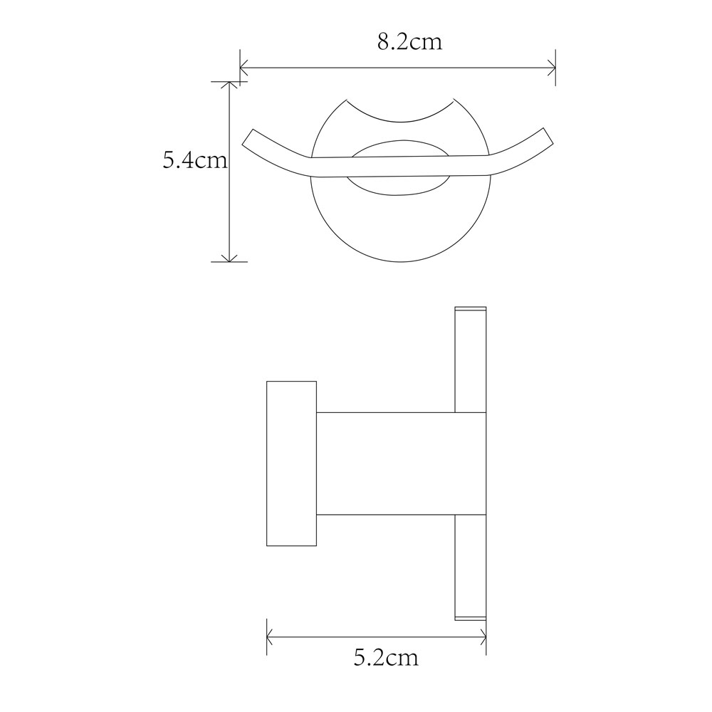 R53901A Крючок двойной Raiber  - Вид №2