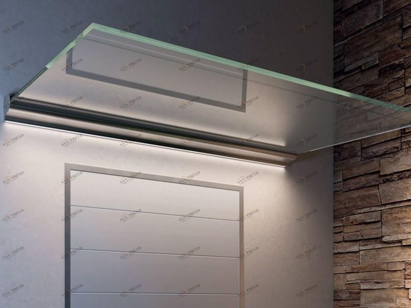 Metalglas Bonomi Стеклянный навес sun-id-1387516