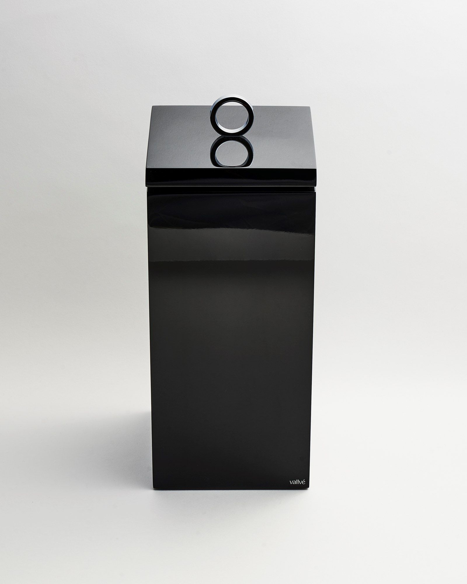 Мусорная корзина из смолы Vallvé куб ARCH-00094180 - Вид №2