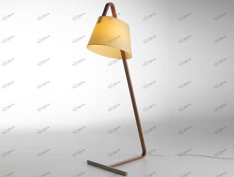 Casamania & Horm Торшер с тканевым абажуром sun-id-1496506