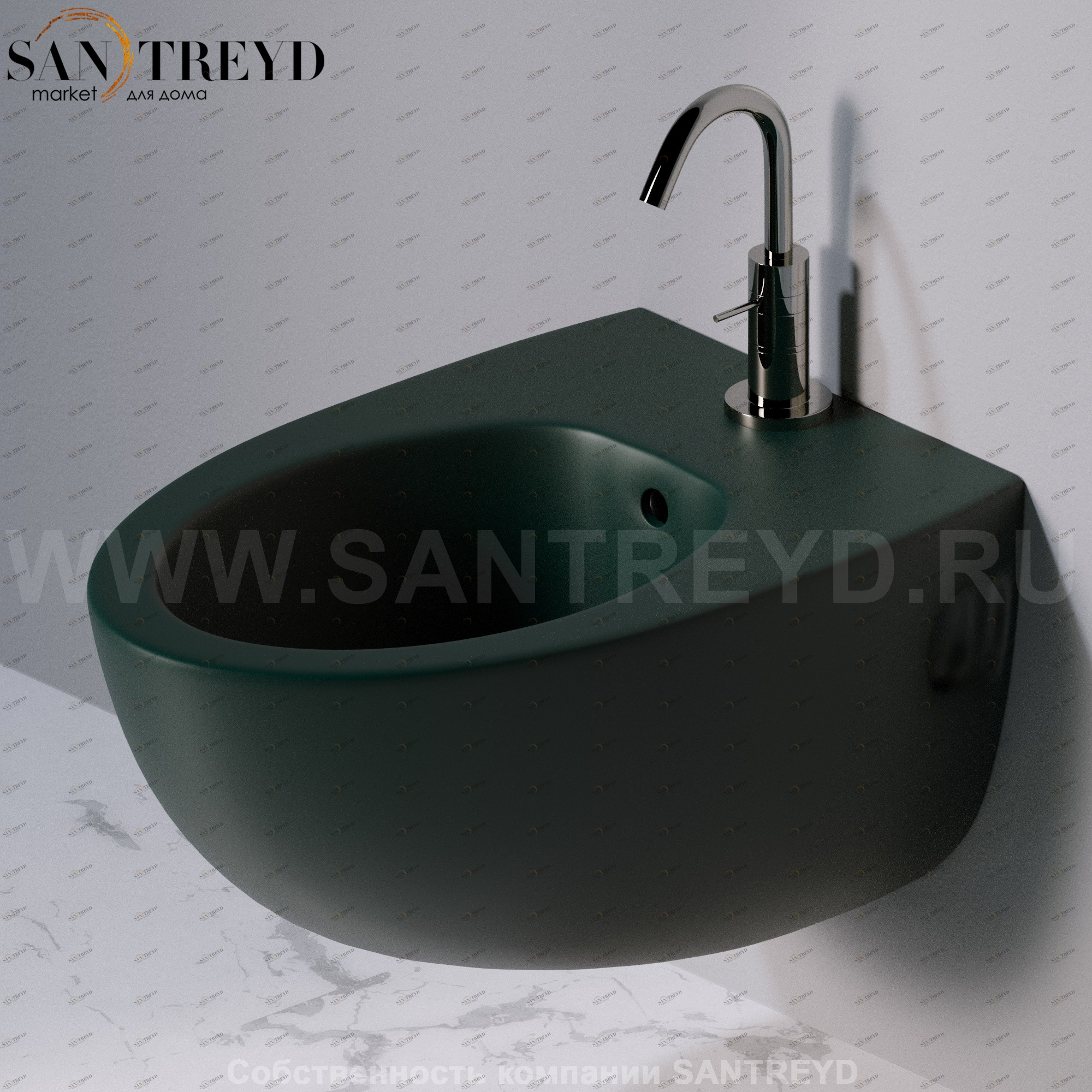 S512143 Биде подвесное OVAL A. e T. Italia AeT ITALIA