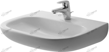 23115500702 Подвесная раковина настенная овальная Duravit D-Code