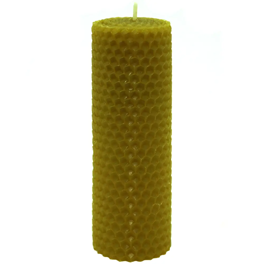 Свеча вощинная цилиндр натуральная 4x13 см EVIS STLM-2053463