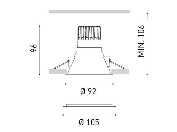 Утопленный светодиодный прожектор Arkoslight своп ARCH-00037973 - Вид №18