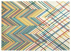 Toulemonde Bochart Ковер ручной работы из шерсти в полоску The designers