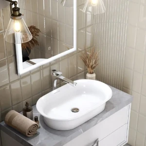 Плитка настенная Kerama Marazzi Бланше глянцевая 9.9x20 см 0.8 м² цвет бежевый 84497239 STLM-2160471