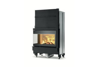 Угловой дровяной камин класса A+