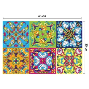 Deco-стикеры Арлекин 15x15 см 85381093 STLM-2157399