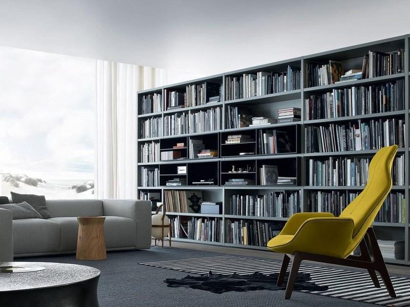 Poliform Модульный деревянный книжный шкаф sun-id-1516130 - Вид №4