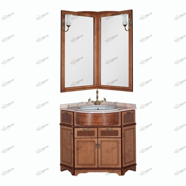 Комплект мебели Aquanet Луис 70 угловой орех 00167689