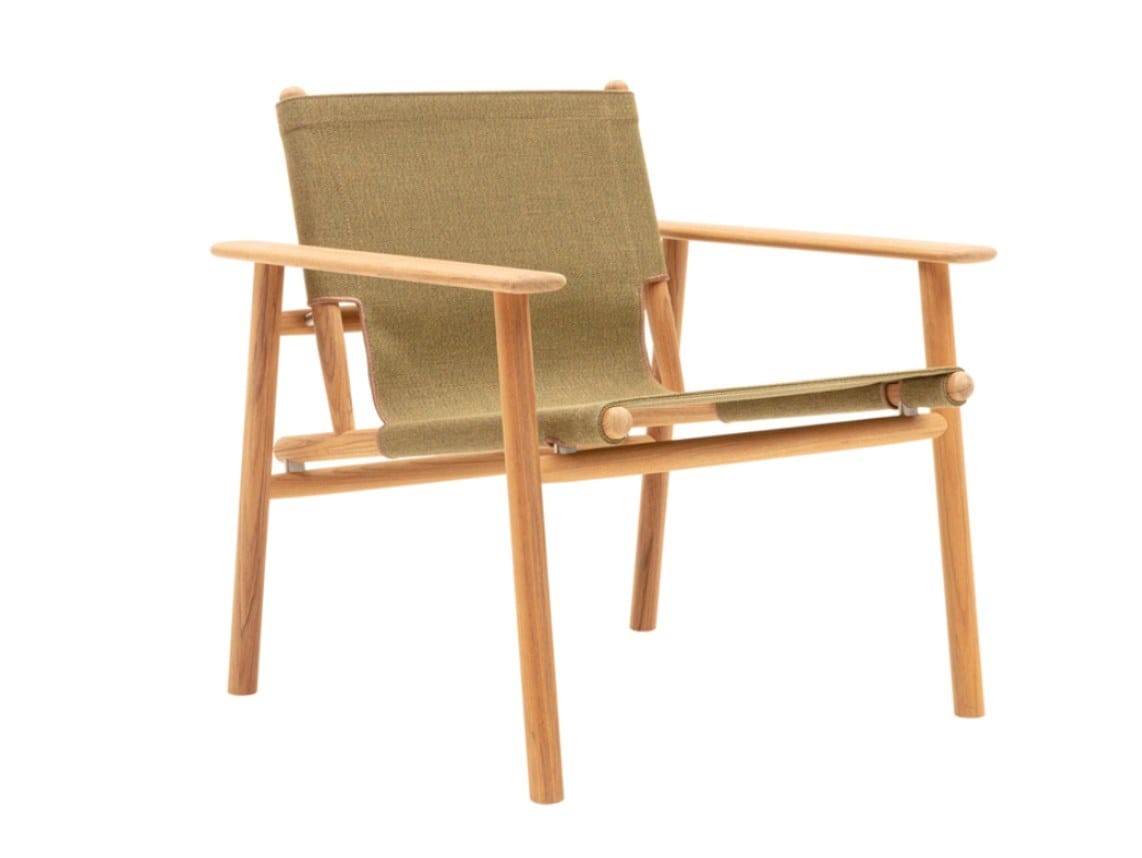 Садовое кресло из массива дерева и ткани B&B Italia Outdoor CORDOBA ARCH-00136423 - Вид №7