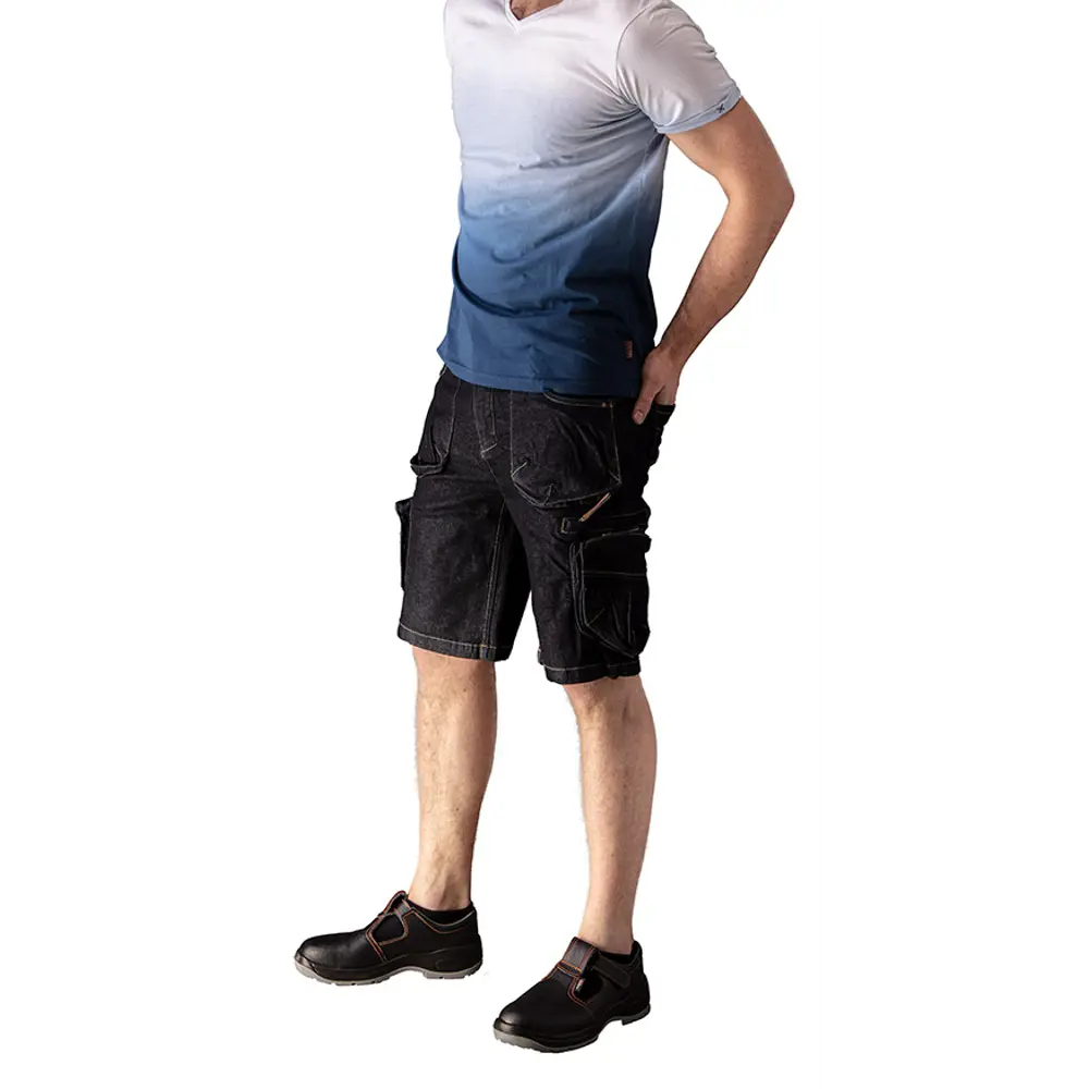 Шорты Neo Tools Denim синие размер XXL рост 187-190 STLM-2088006 - Вид №3