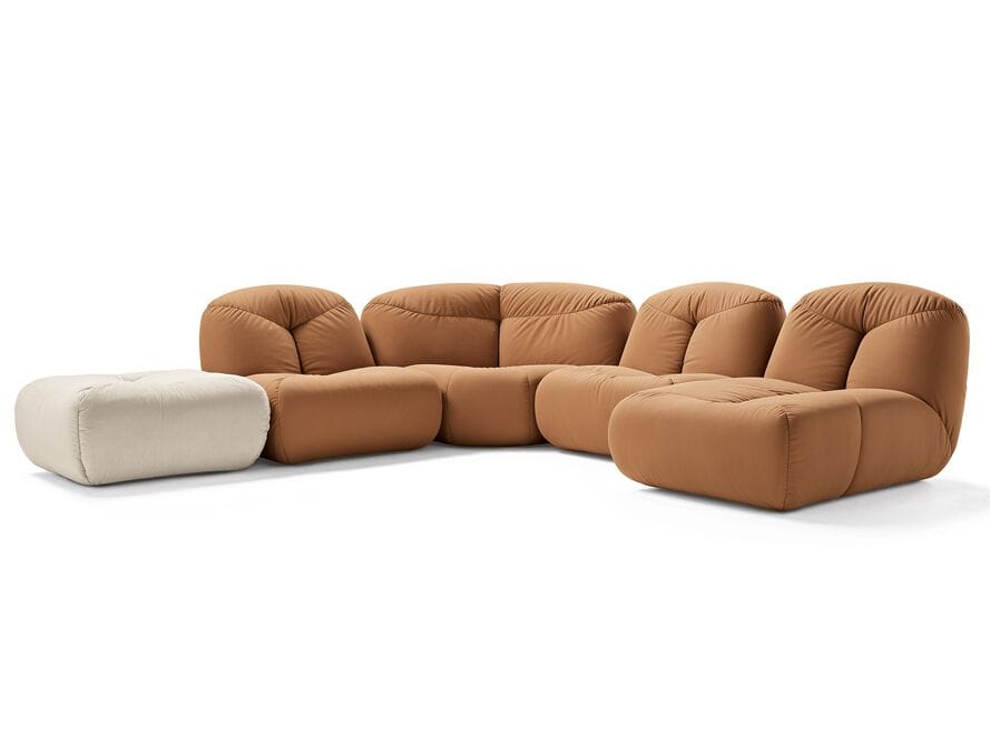 Модульный тканевый диван Max Divani CHICCA ARCH-00150542