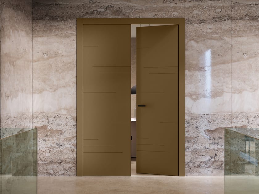 Деревянные двойные распашные двери FERREROLEGNO Collectifl ARCH-00063564