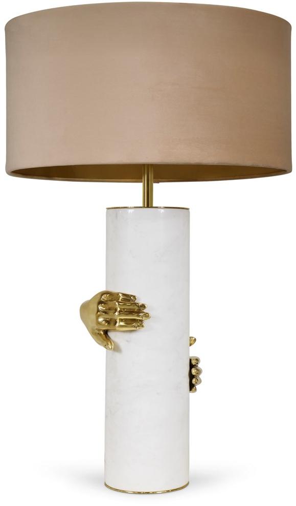 KOKET Настольная лампа из каррарского мрамора sun-id-1365531 - Вид №1