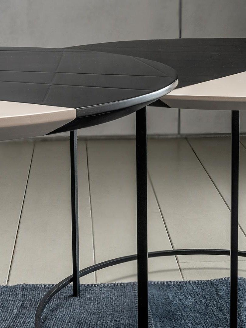 Casamilano Круглый журнальный столик из мдф для гостиной sun-id-1505724 - Вид №4