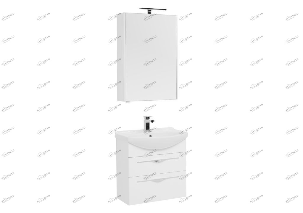 Мебель для ванной Aquanet Ирвин 65 белый 00210252