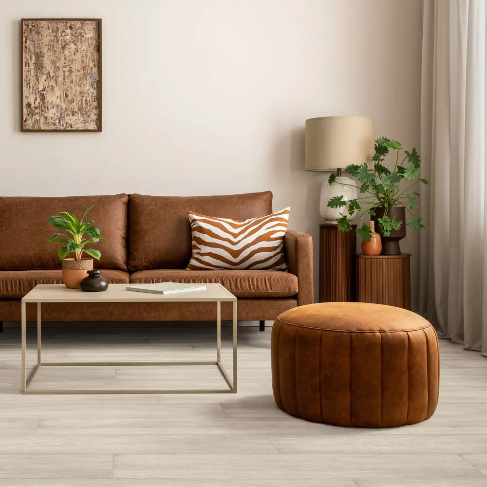 Линолеум полукоммерческий KREAFORTA «Алдан» 33 класс 3 м - коричневый под дерево 89427456 STLM-1571887