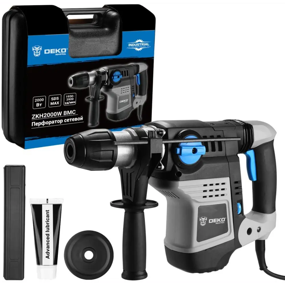 Сетевой перфоратор DEKO ZKH2000W с системой антивибрации 89384897 STLM-1419127 - Вид №3
