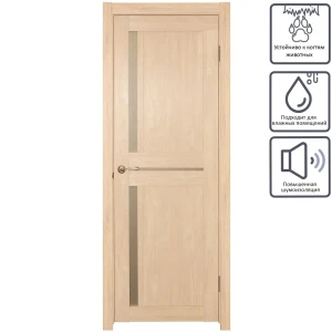 Дверь межкомнатная глухая Artens Леона 70x200 см цвет натуральный дуб