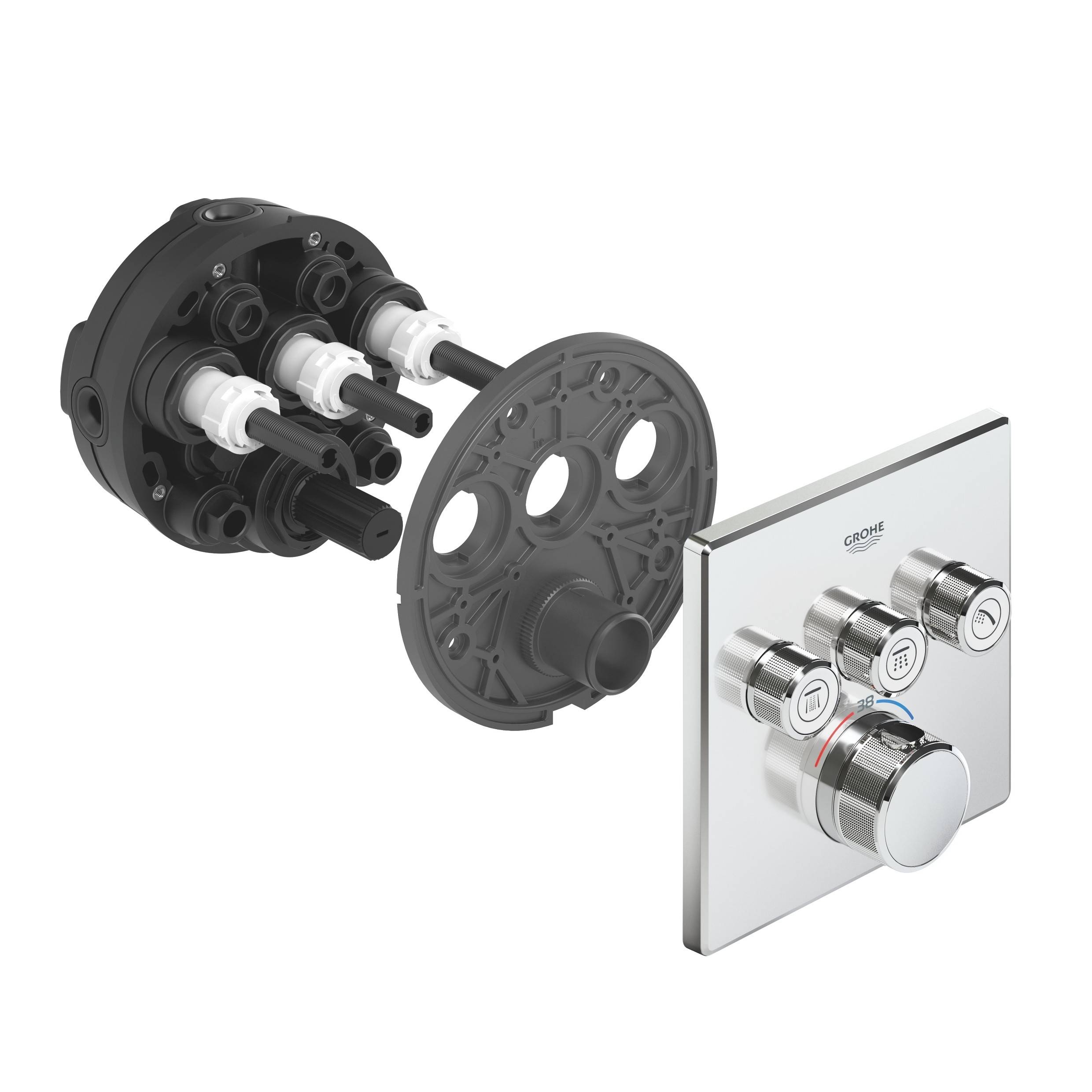 Готовый комплект для душа GROHE Grohtherm SmartControl (NSB0134) - Вид №4