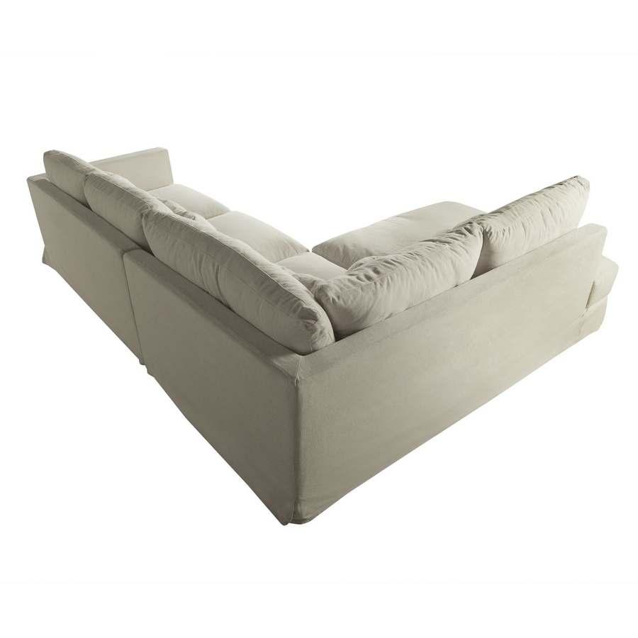 Диван угловой Heaven, левосторонний, бежевый, обивка Drom Sits S1226 - Вид №4