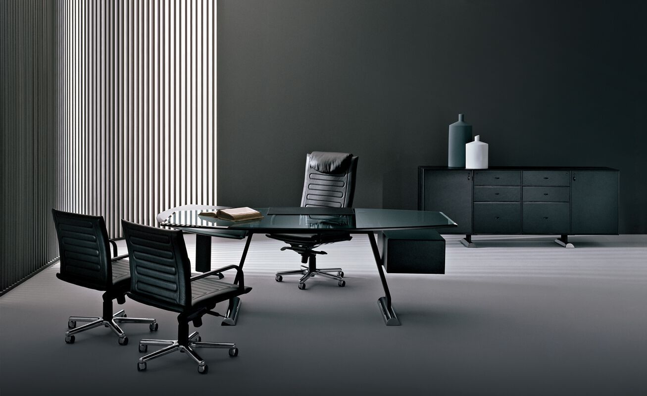 Деревянный угловой исполнительный стол i 4 Mariani ARCH-00030107 - Вид №1