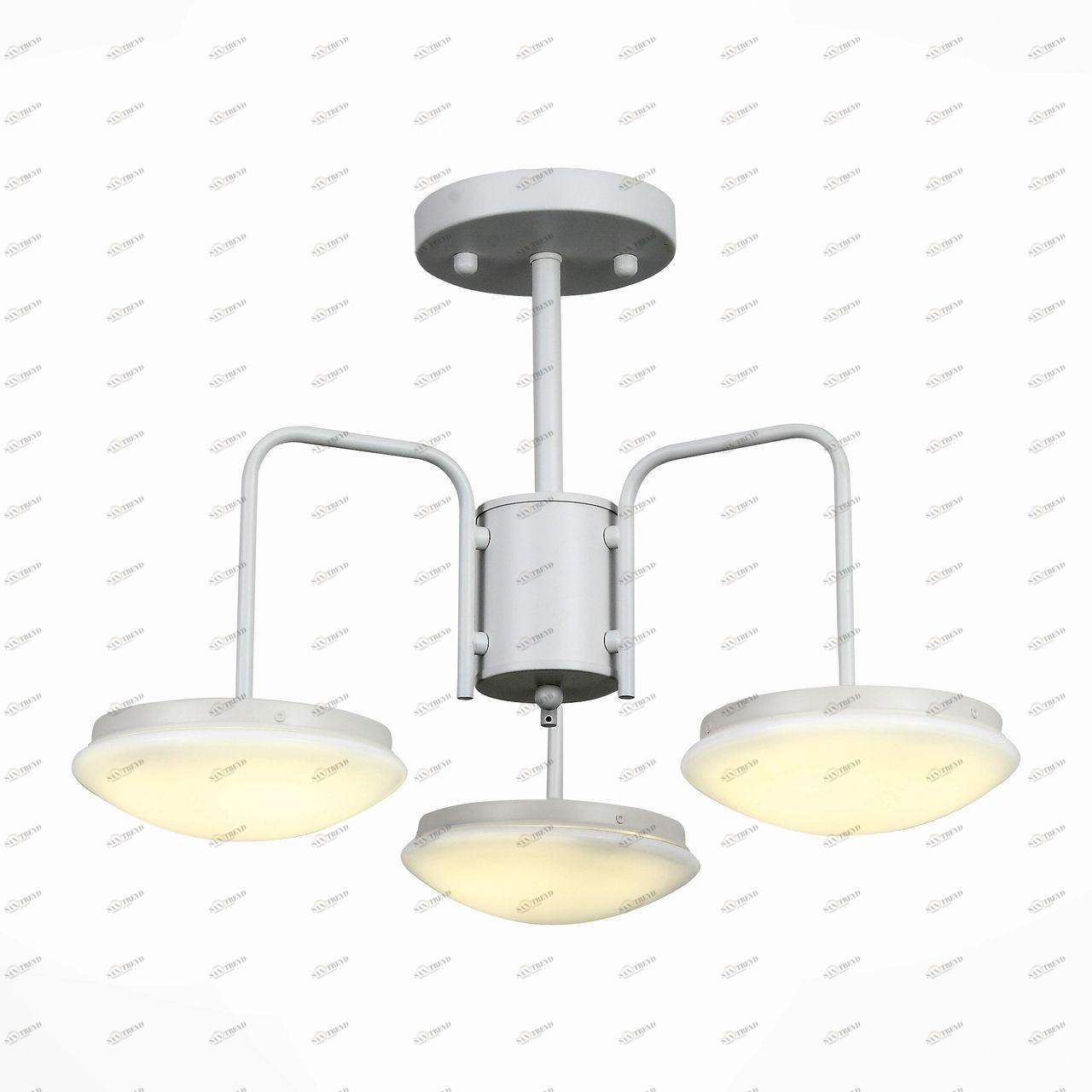 Потолочная светодиодная люстра ST Luce Pratico SLE120.502.03 белая ST LUCE PRATICO WHITE 109200 Белый 
