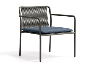 Алюминиевый садовый стул с подлокотниками