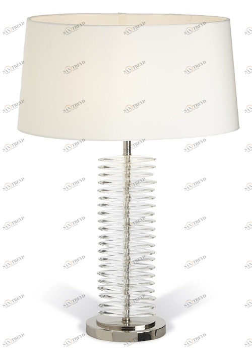 Настольная лампа Siam от RVAstley 5991 RVASTLEY ИНТЕРЬЕРНЫЕ 062018 Белый;прозрачный 