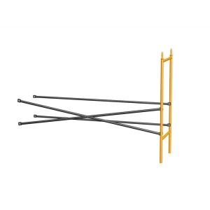 Дополнительная полусекция фасадных лесов ЛРСП-250