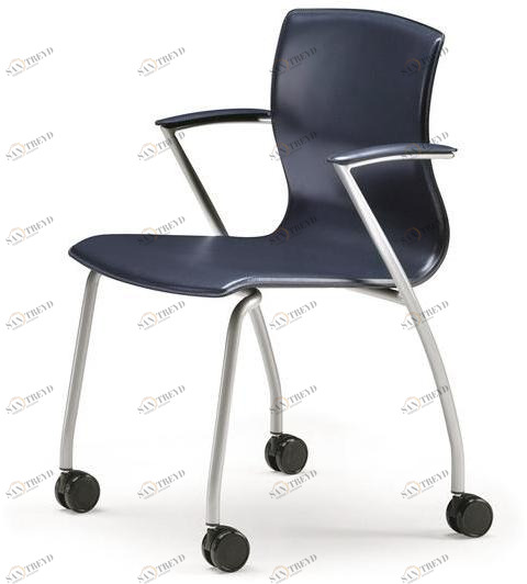 TALIN Мягкое кожаное кресло с подлокотниками на колесиках Webtop sun-id-1362368