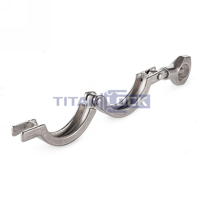 Хомут CLAMP одноосевой DN65 нерж. 304, DIN TL65CLC TITAN LOCK  - Вид №3