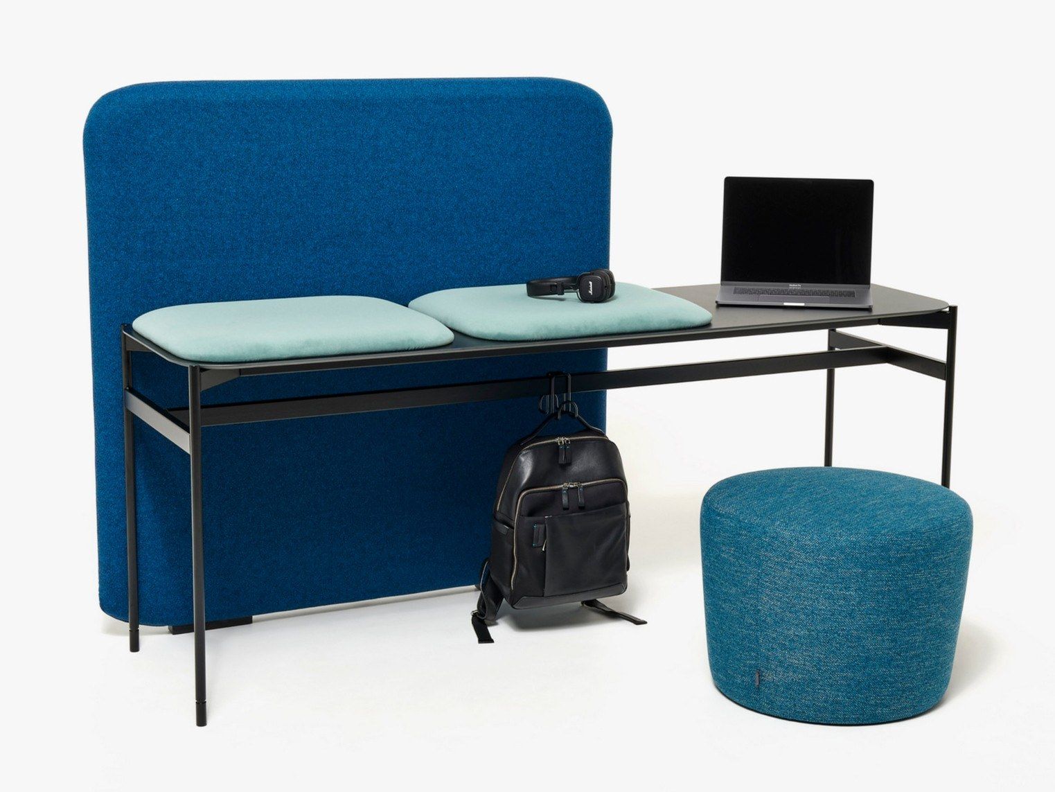 Прямоугольный стол со звукопоглощающими перегородками Diemme ARCH-00140368 - Вид №1