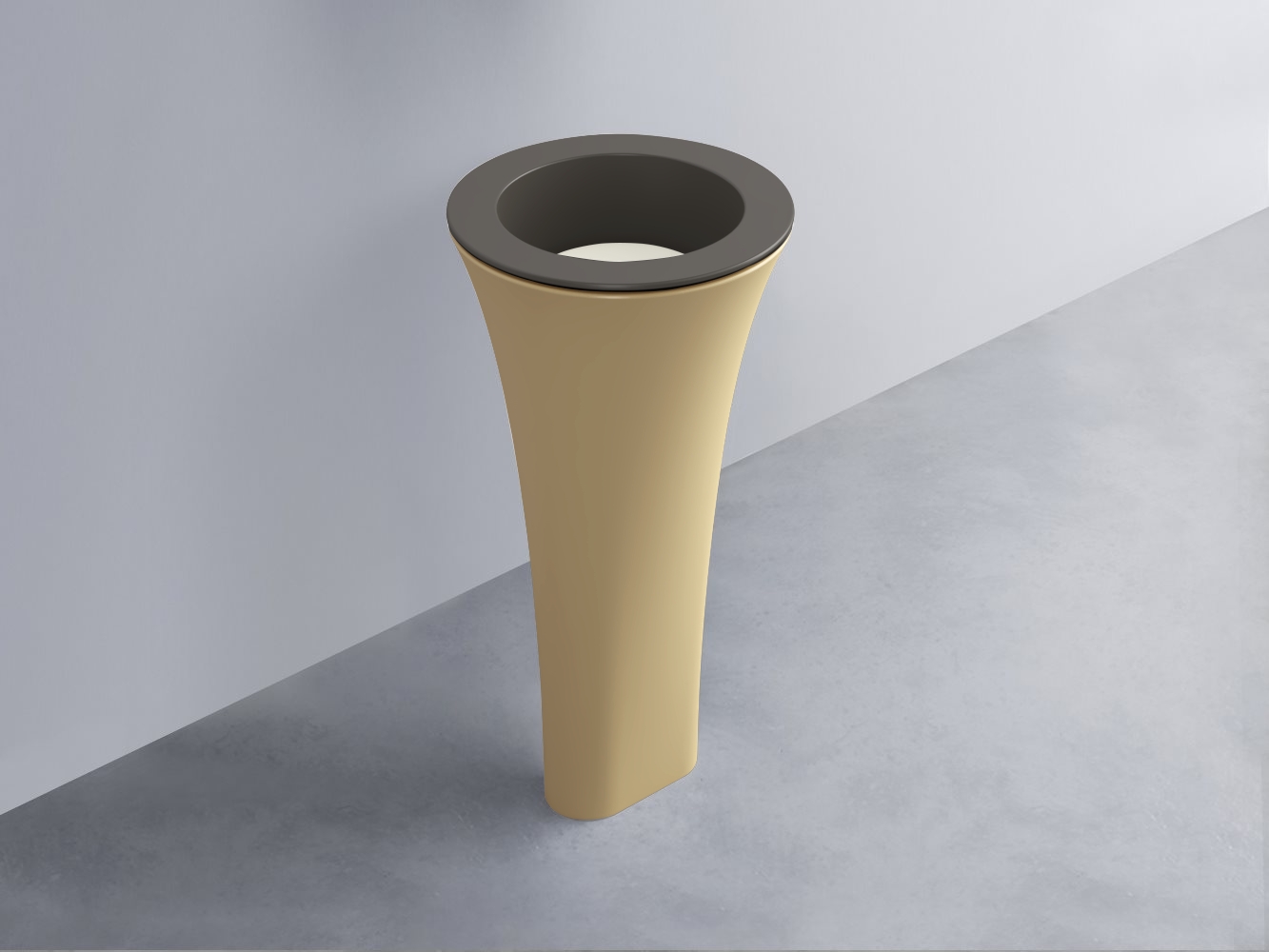 AMLA45-FN+AMPILT-TL+AMCOLT-CN Раковина Amedeo Tondo отдельностоящая cielo Enjoy + Amedeo Ceramica Cielo