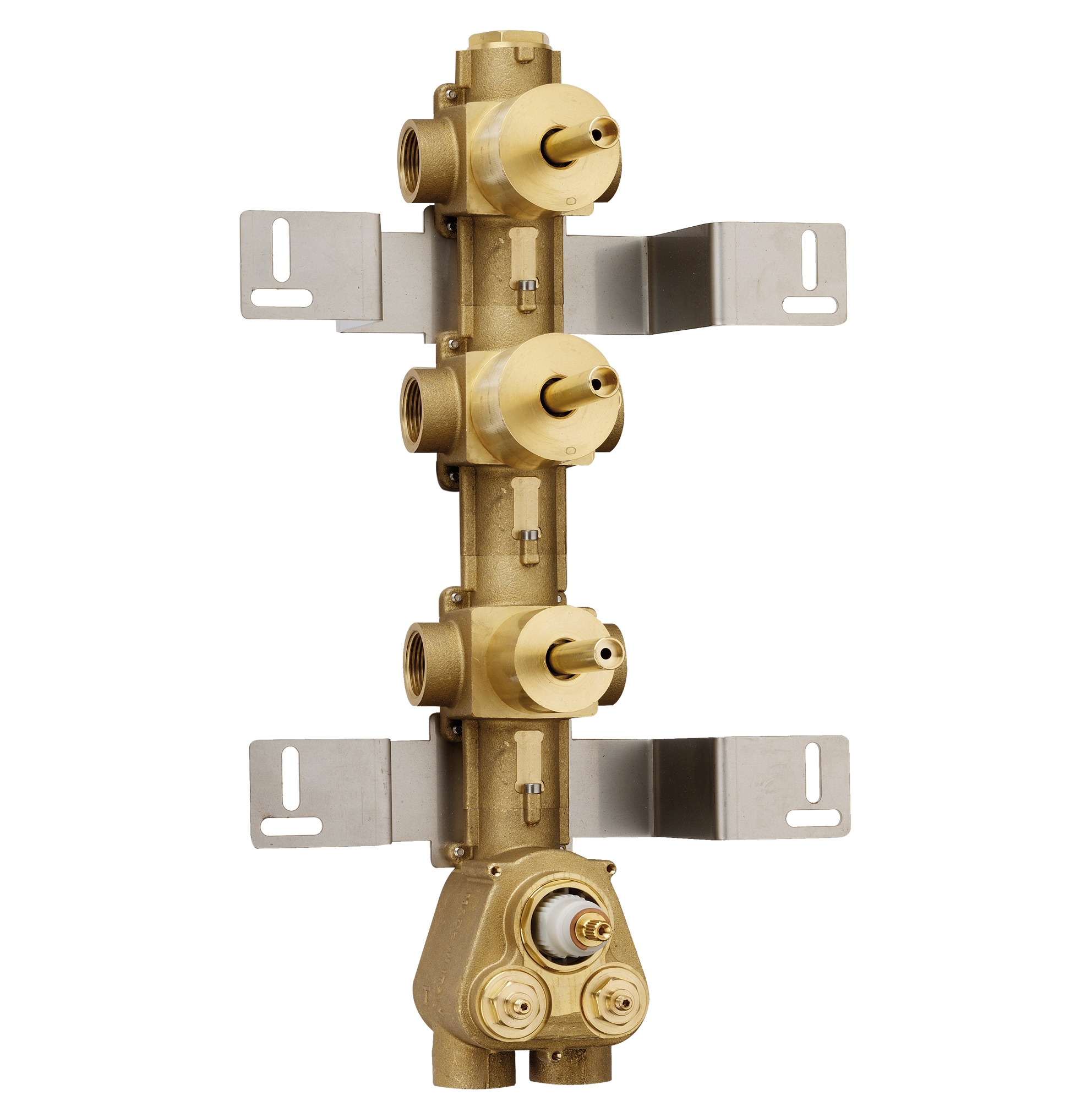 Z032205 + Z030210000 Смеситель & запорный кран Cube 5 Outlets (with diverter) HP BOSSINI  - Вид №1