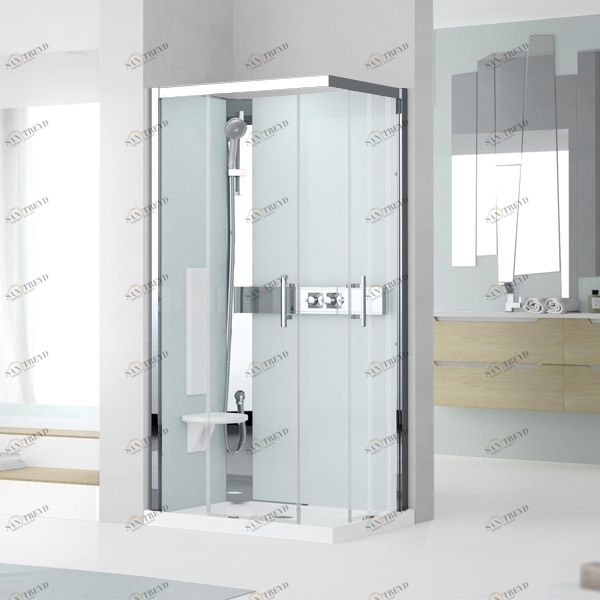 Novellini. Душевая кабина 100x80 A100x80 STANDARD с низким душевым поддоном GLAX 3 GL3A100SM1KGL3A100DM1K