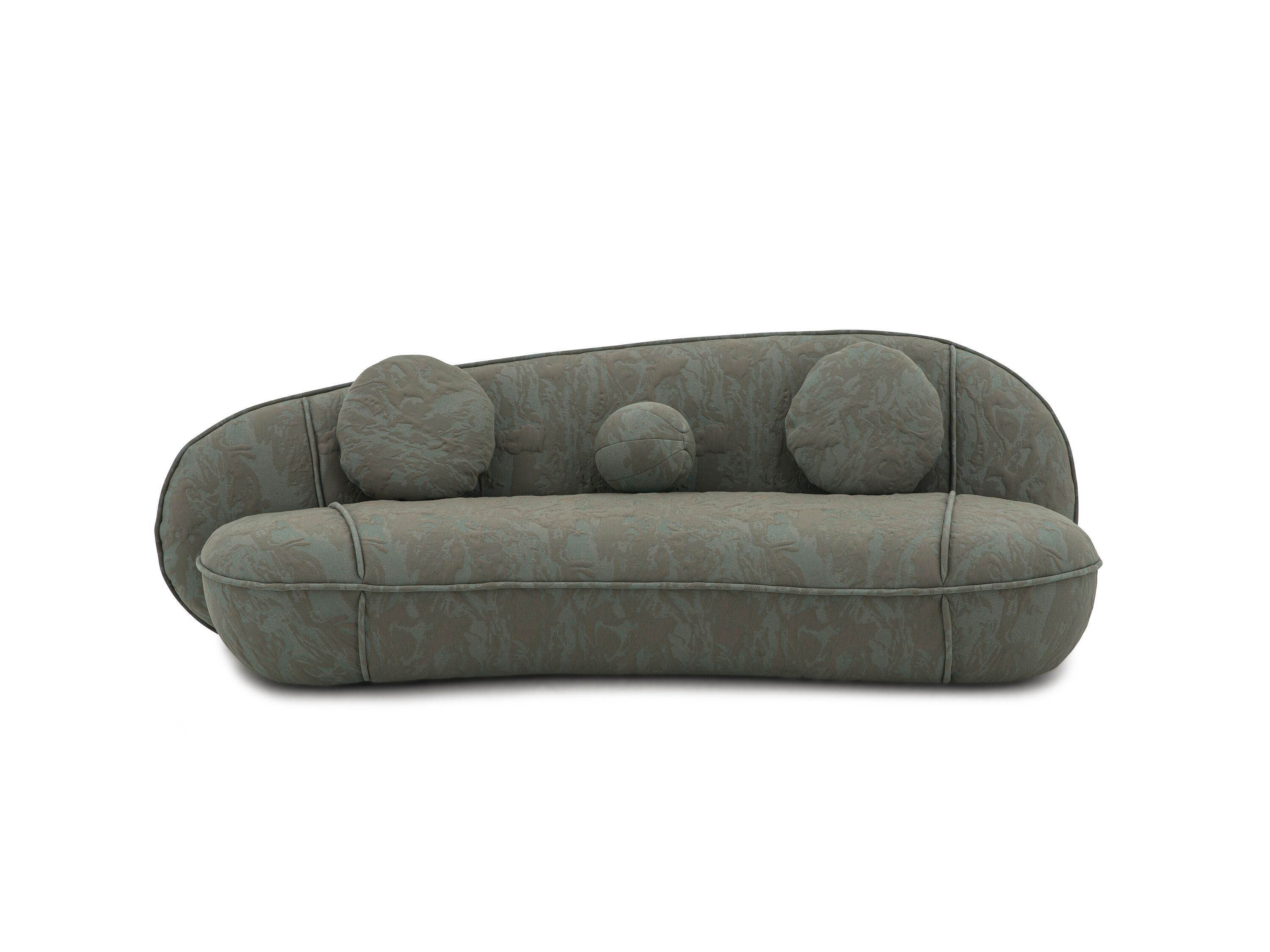 Кожаный изогнутый диван CAMPO DE' FIORI PEA ARCH-00001633 - Вид №6