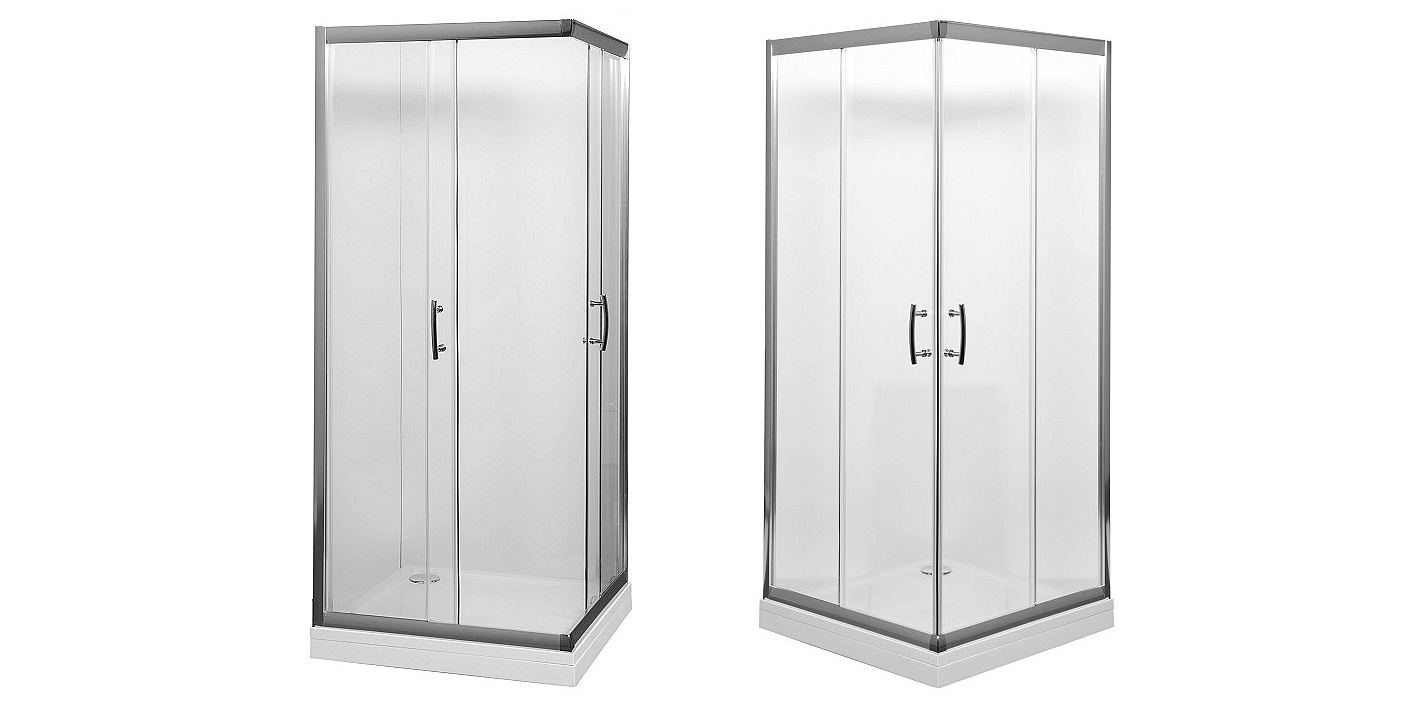 Душевой уголок Aquanet Alfa Cube 90x90-12, прозрачное стекло 168416 - Вид №1