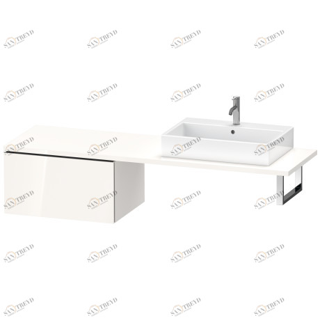 LC585408585 Шкафчик для консоли L-Cube #LC5854 720 x 547 мм Белый глянцевый лак Duravit