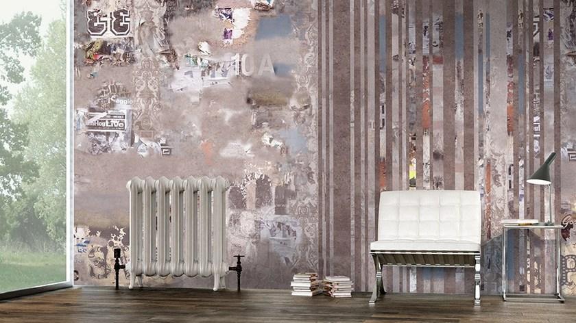 GLAMORA Виниловые обои в полоску Stripes & squares sun-id-1404018 - Вид №3