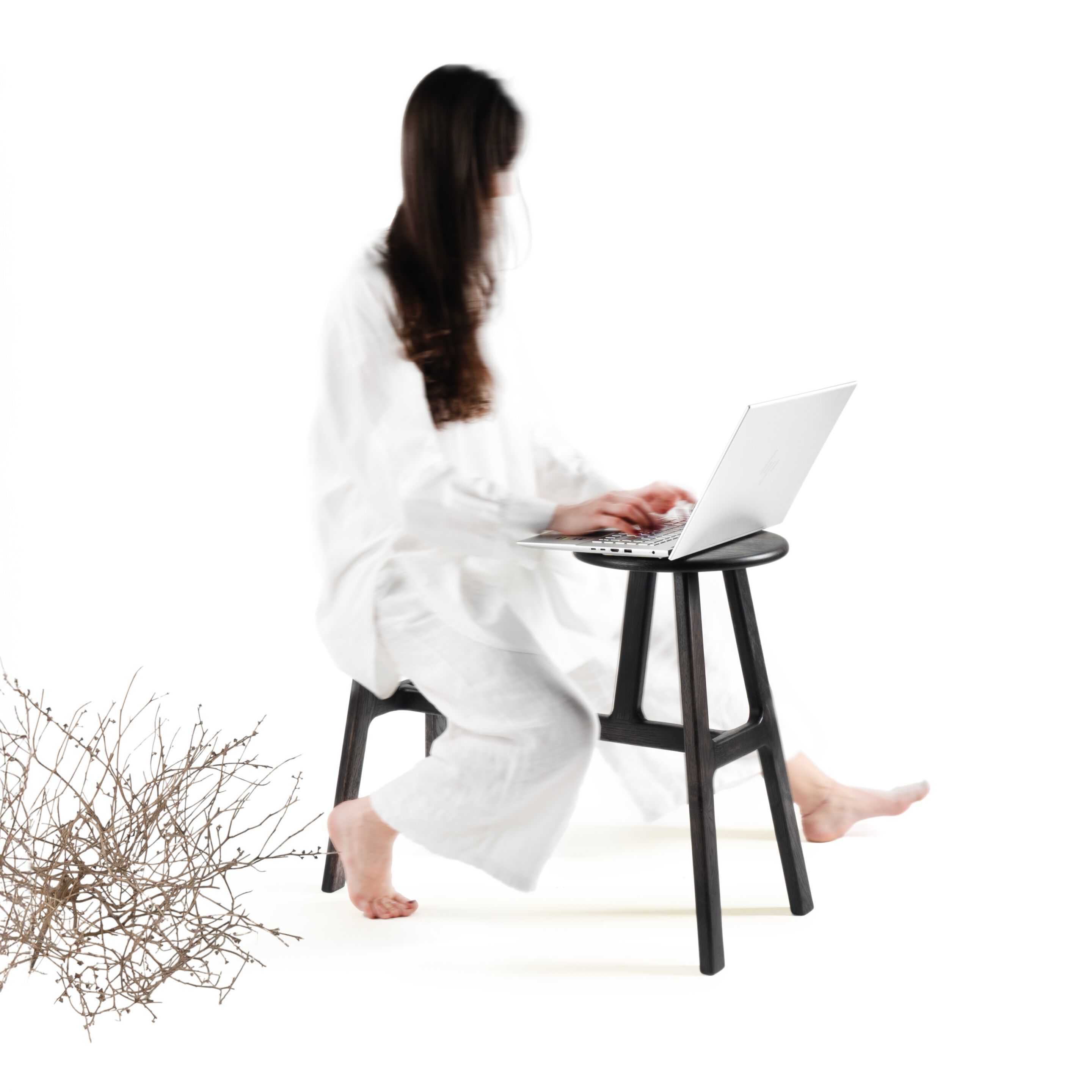 Табурет на дубовом насесте Orografie TRESPOLO ARCH-00092545 - Вид №2