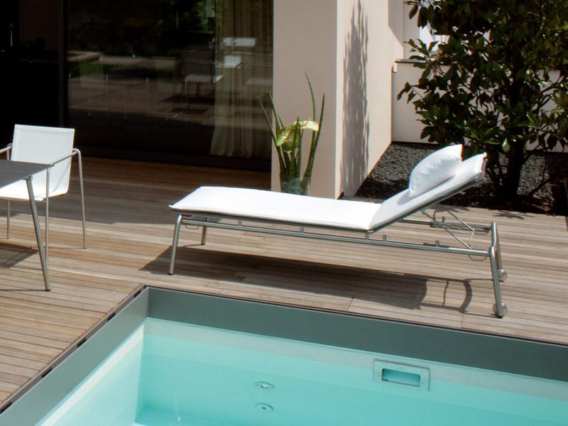 FISCHER MÖBEL Садовый лежак из ткани Taku sun-id-1515415 - Вид №4