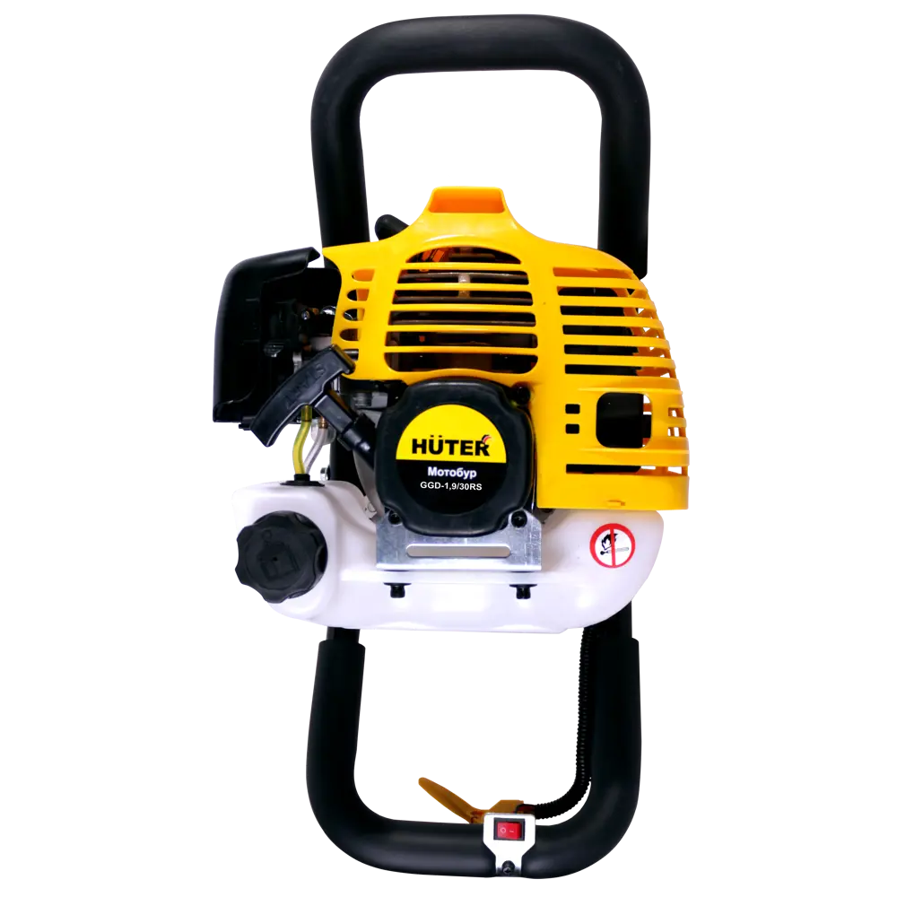 Бензобур HUTER GGD-1.9/30RS для строительства и зимней рыбалки 84410494 STLM-0049643 - Вид №6