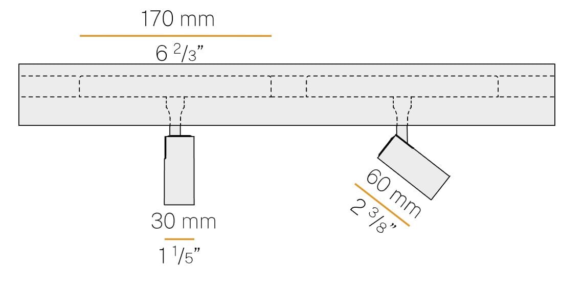 Утопленный светодиодный трек освещения Panzeri Astoria ARCH-00115781 - Вид №10