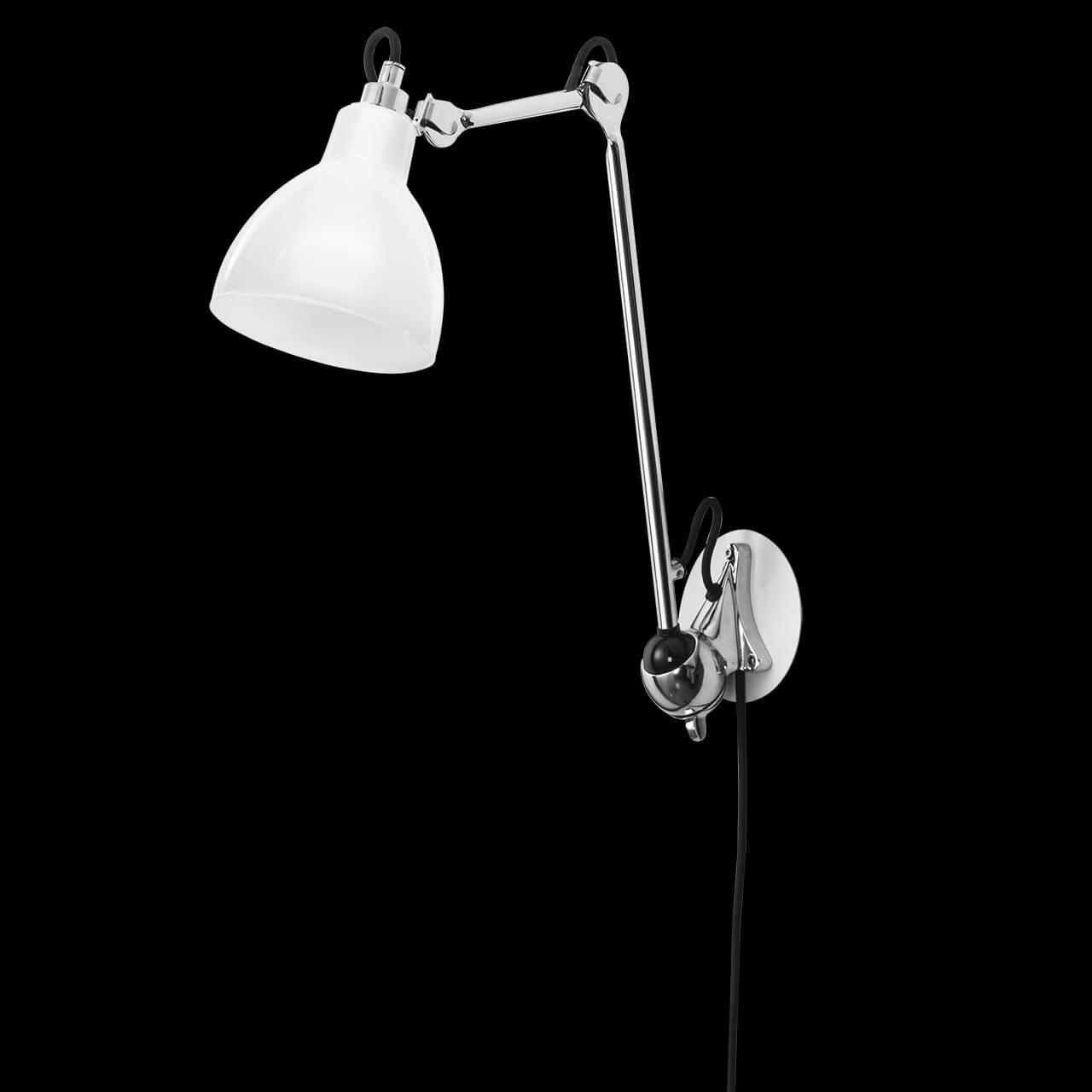 Спот настенный на штанге с белым плафоном хром Loft 865614 LIGHTSTAR LOFT 00-3891653 Белый;хром - Вид №2