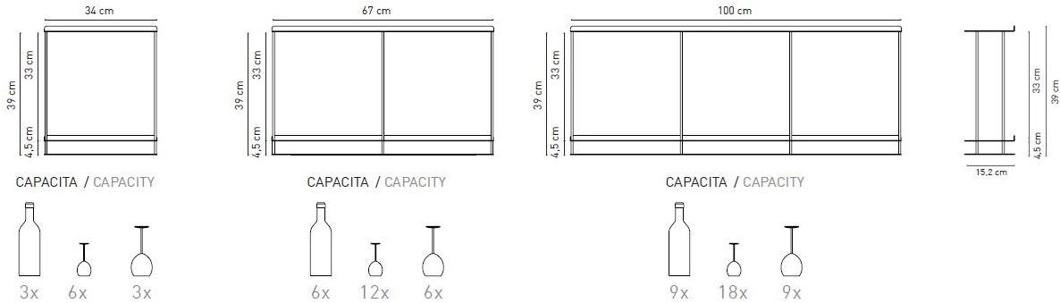 KRIPTONITE Держатель для бутылок из алюминия / настенный блок sun-id-1377164 - Вид №5