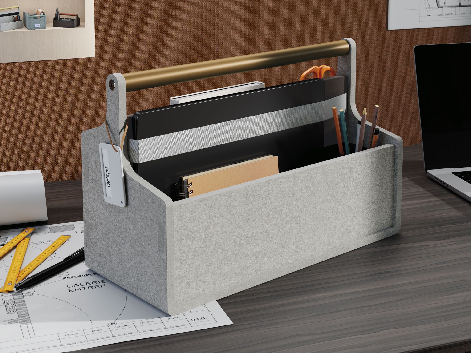 Рециркулированный PET держатель для посуды Manade войлок ARCH-00050958