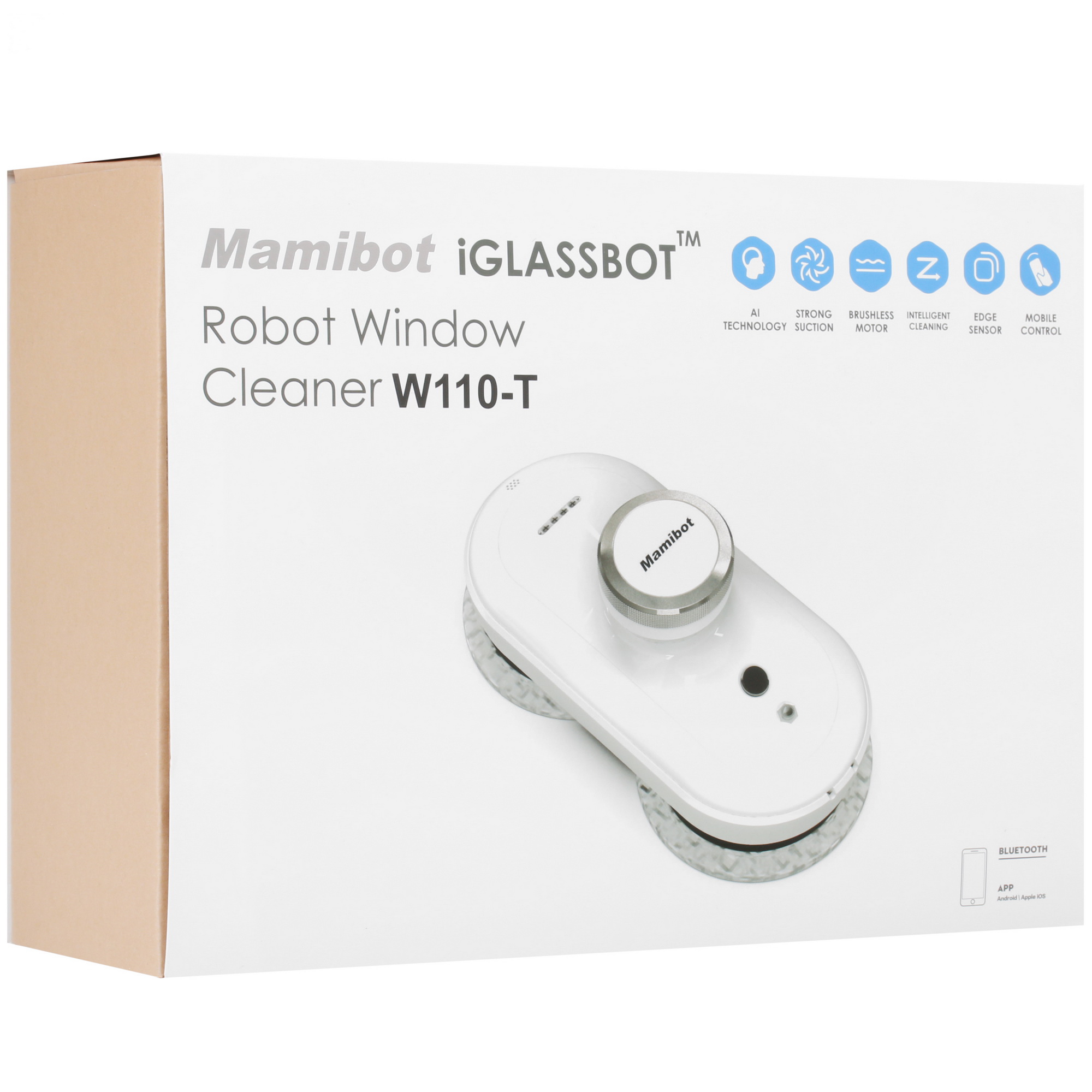 4703757 Робот-мойщик окон Mamibot W110-T белый STDN-0088260 - Вид №9