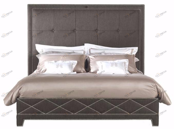 Gianfranco Ferré Home Кровать King size из ткани с высоким изголовьем sun-id-1502427